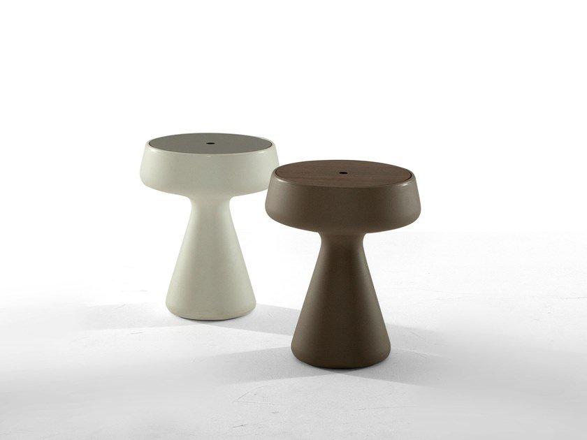 MAKI Polyethylene coffee table with storage space