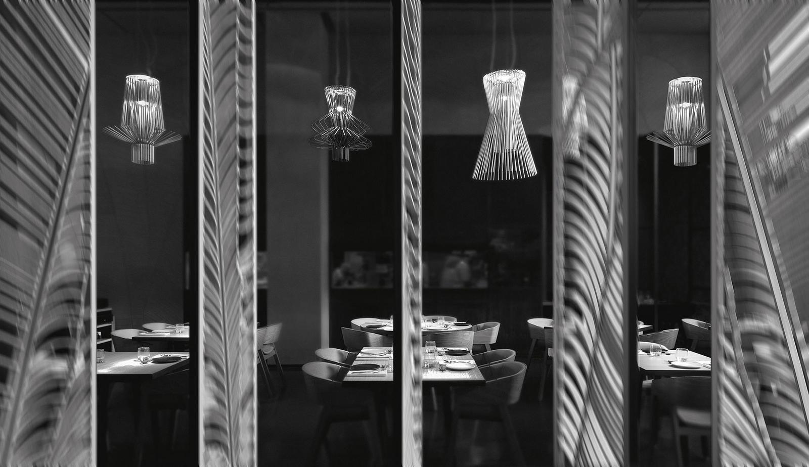 ALLEGRO Metal pendant lamp