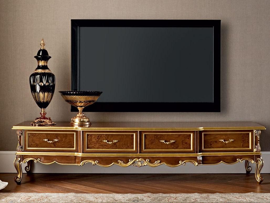 12109 Low solid wood TV cabinet