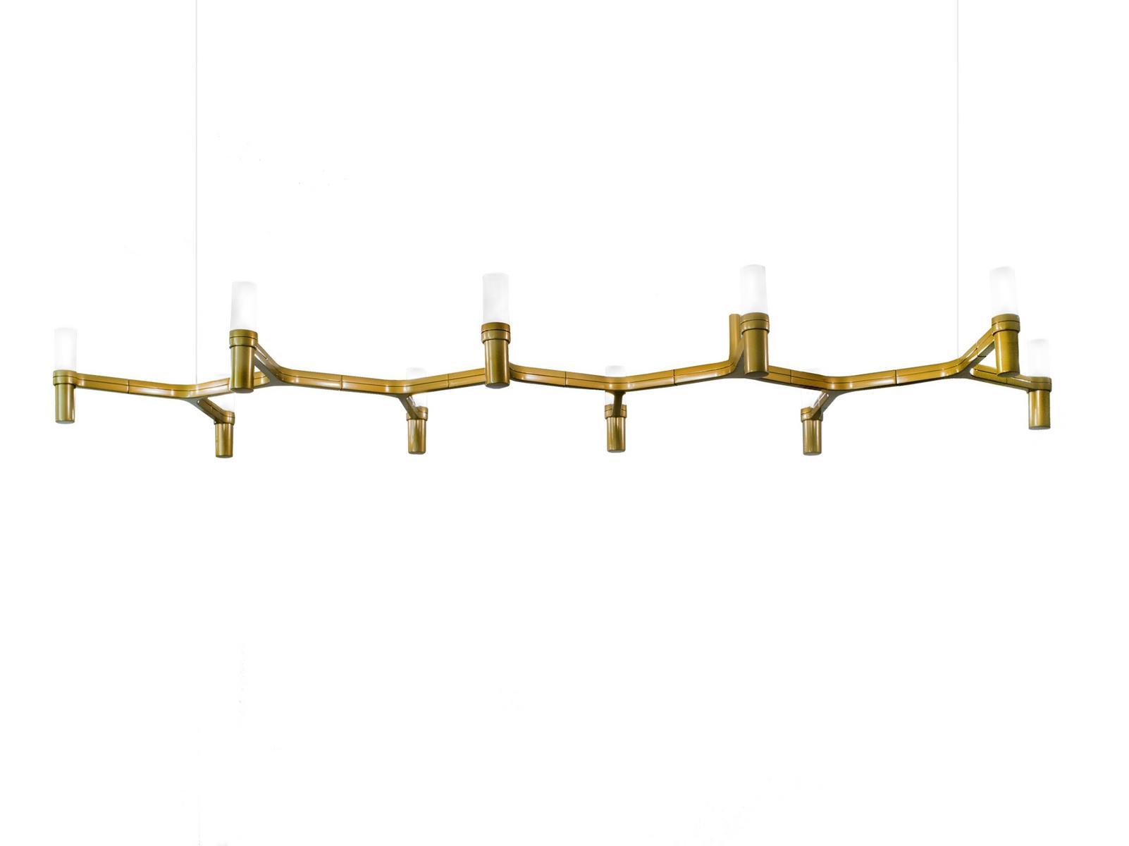 CROWN PLANA LINEA Die cast aluminium pendant lamp