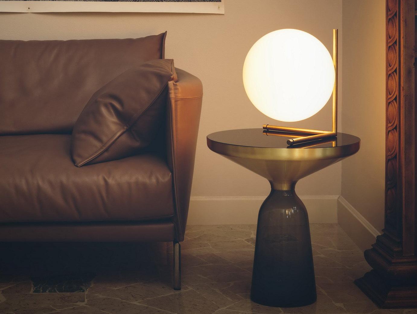 IC LIGHTS T2 Opal glass table lamp with dimmer IC LIGHTS T2 Opal glass table lamp with dimmer