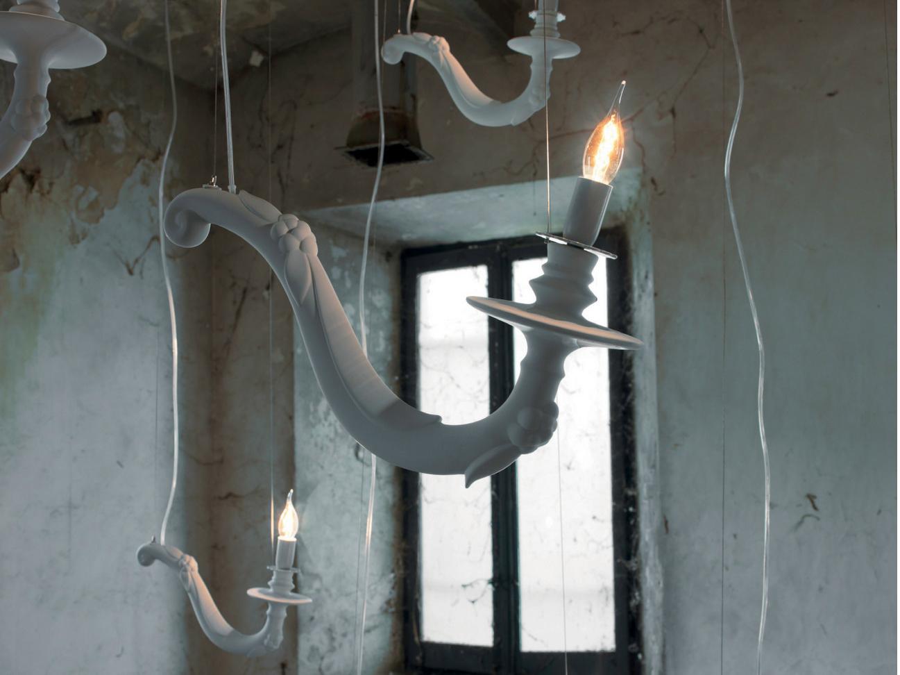 DEJAVU NU White-paste pendant lamp