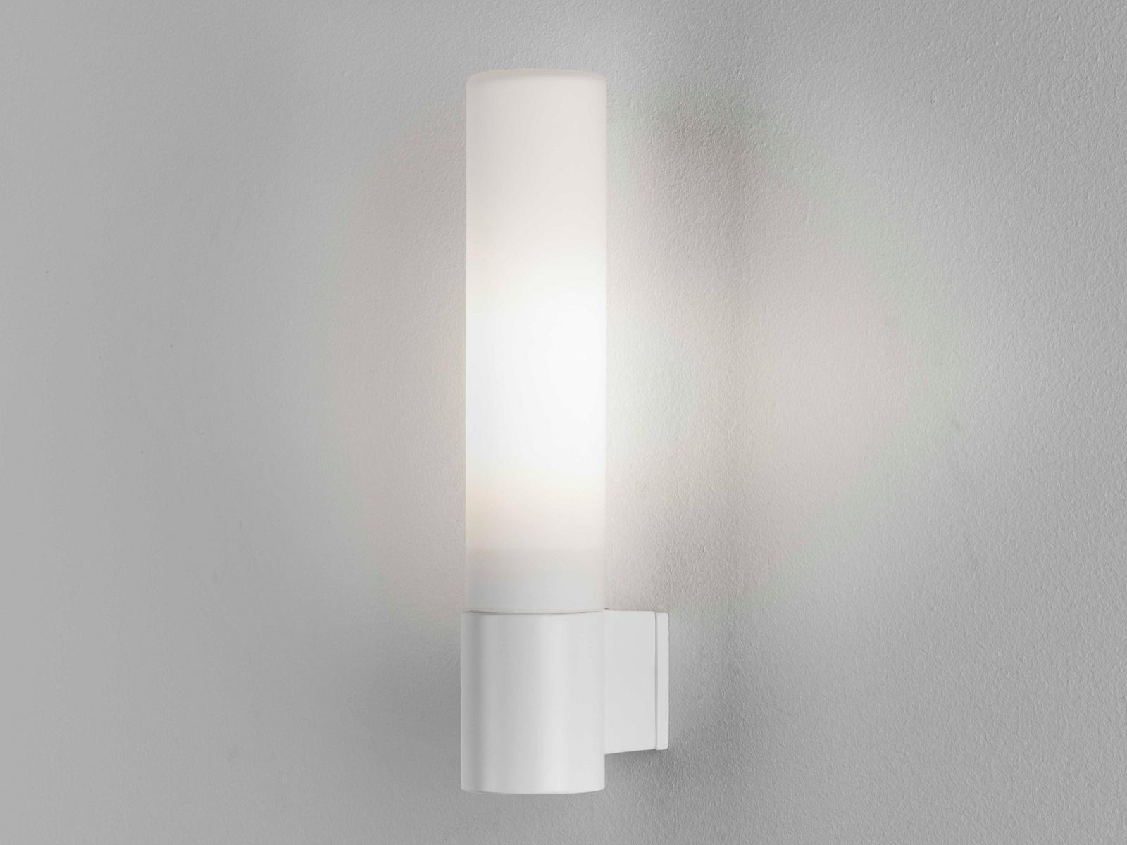 BARI Zinc and opal glass wall lamp