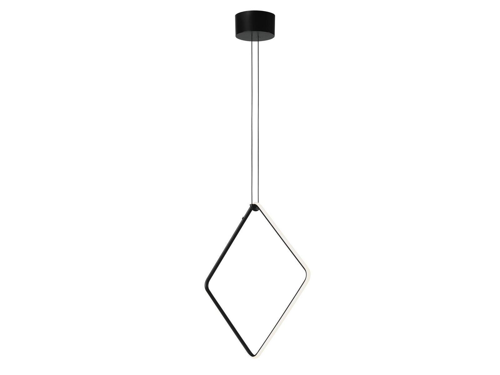 ARRANGEMENTS SQUARE LED powder coated aluminium pendant lamp