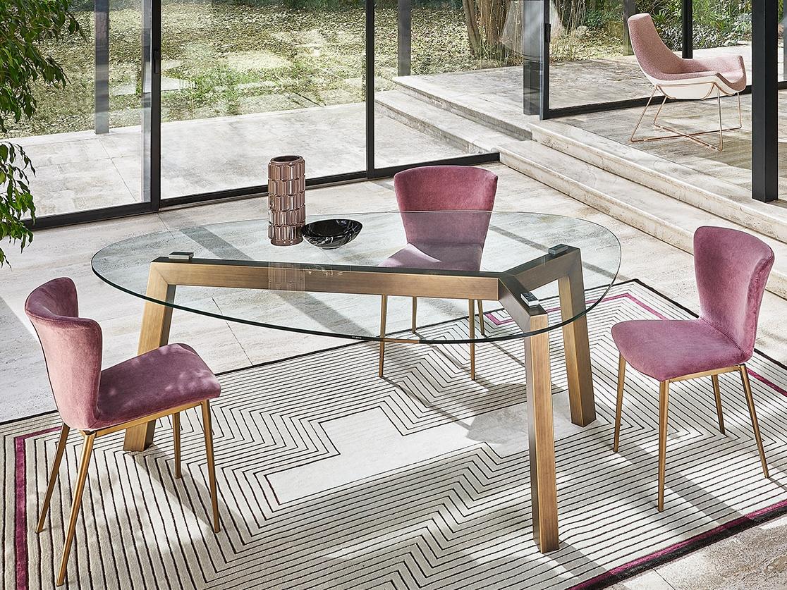 GIO' Upholstered fabric chair