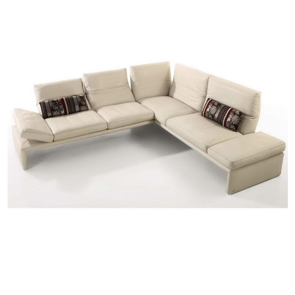 RAOUL Sectional nabuk sofa