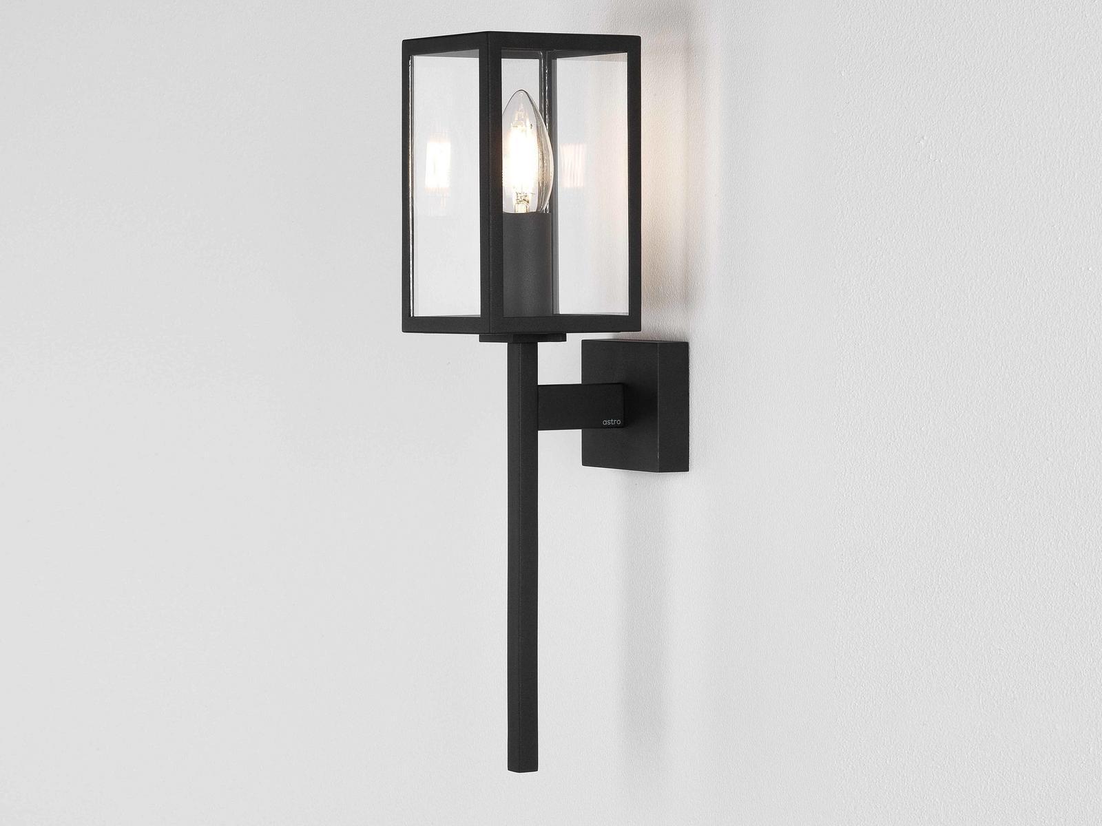 COACH 100 Glass and Stainless Steel outdoor wall lamp