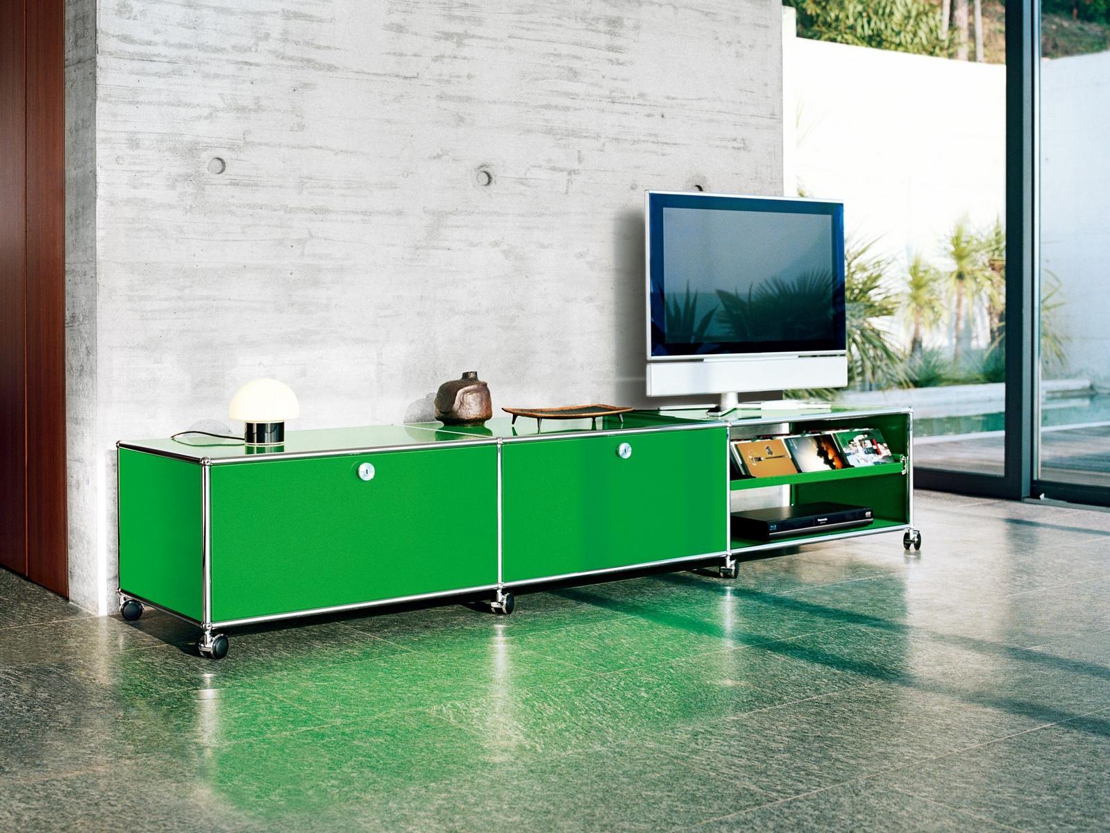 HALLER LOWBOARD AS MEDIA UNIT Sideboard with doors with drawers