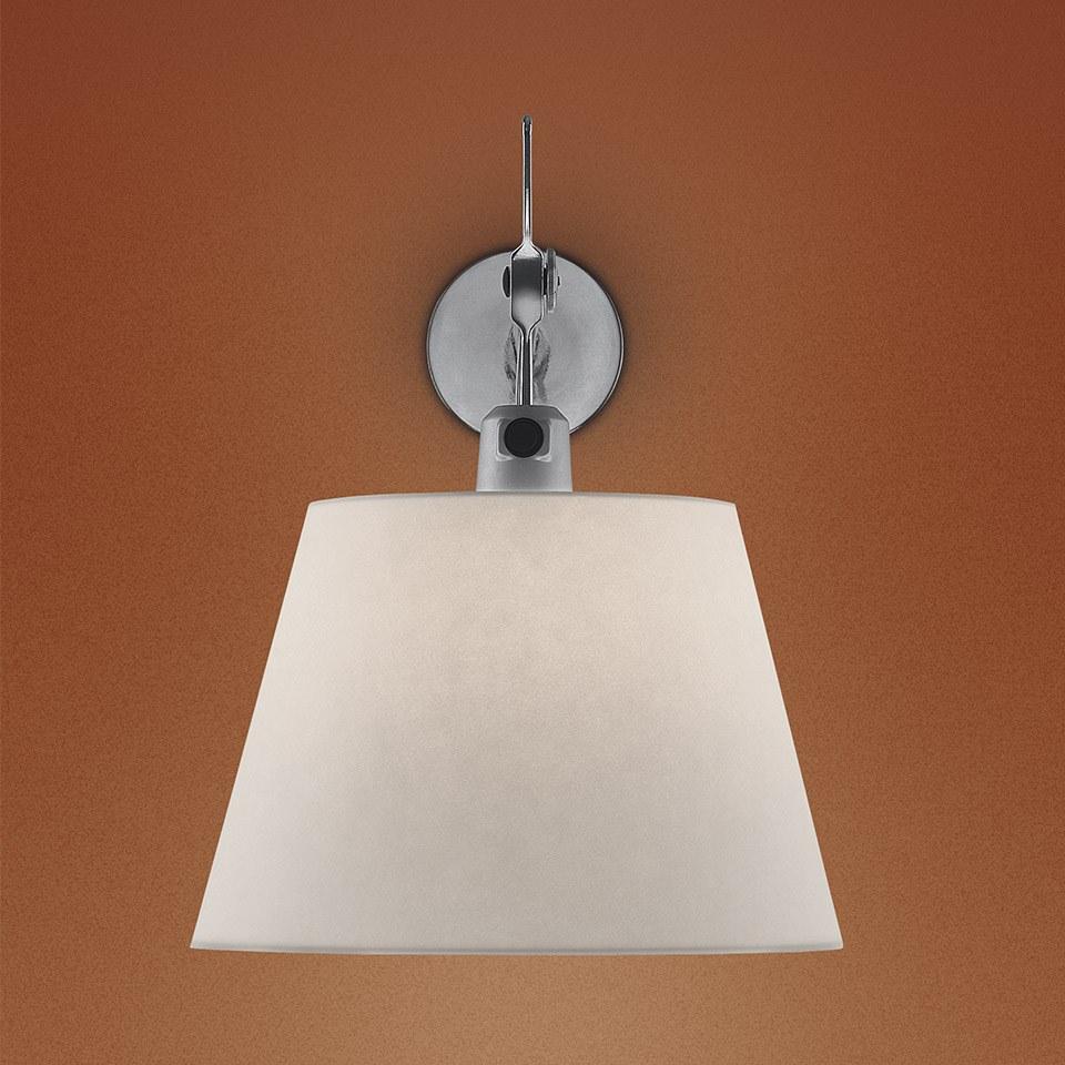 TOLOMEO DIFFUSORE WALL Satin wall lamp