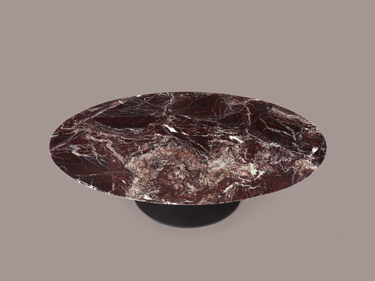 SAAR Oval marble coffee table