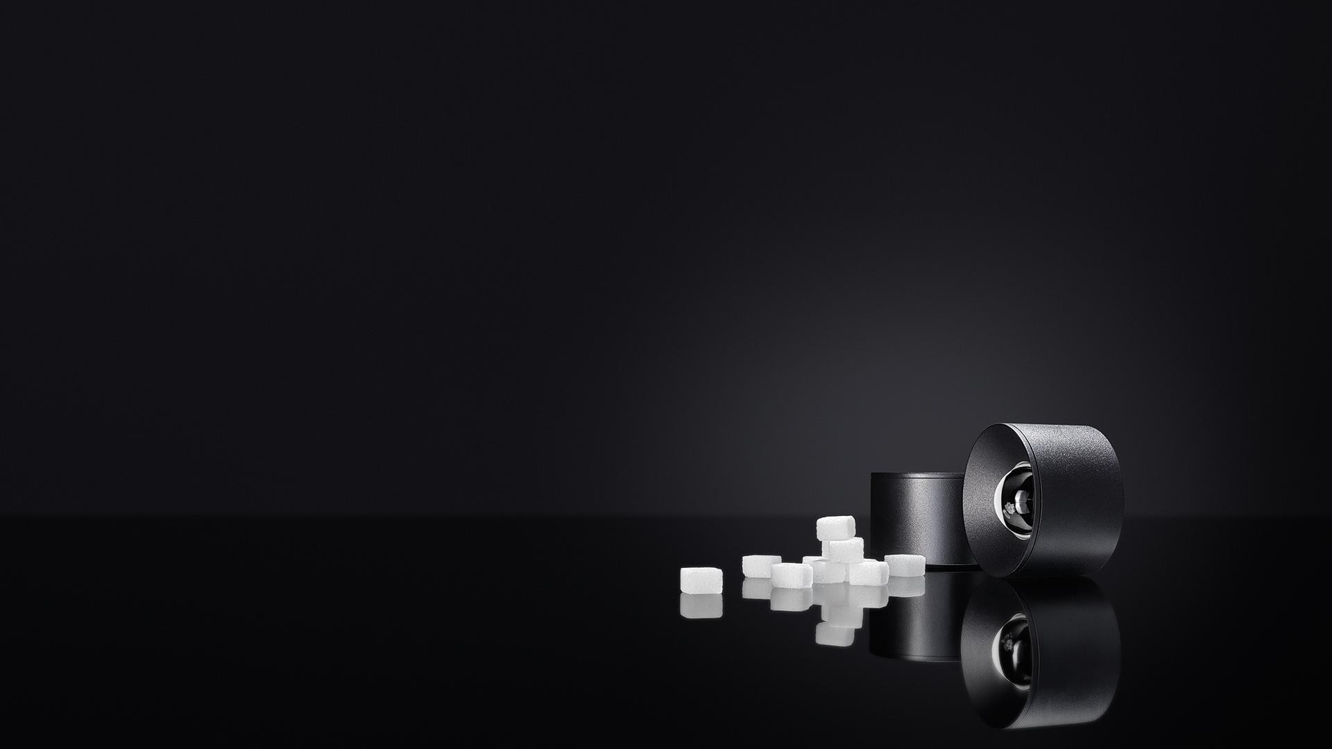 PUCK L LED ceiling aluminium spotlight