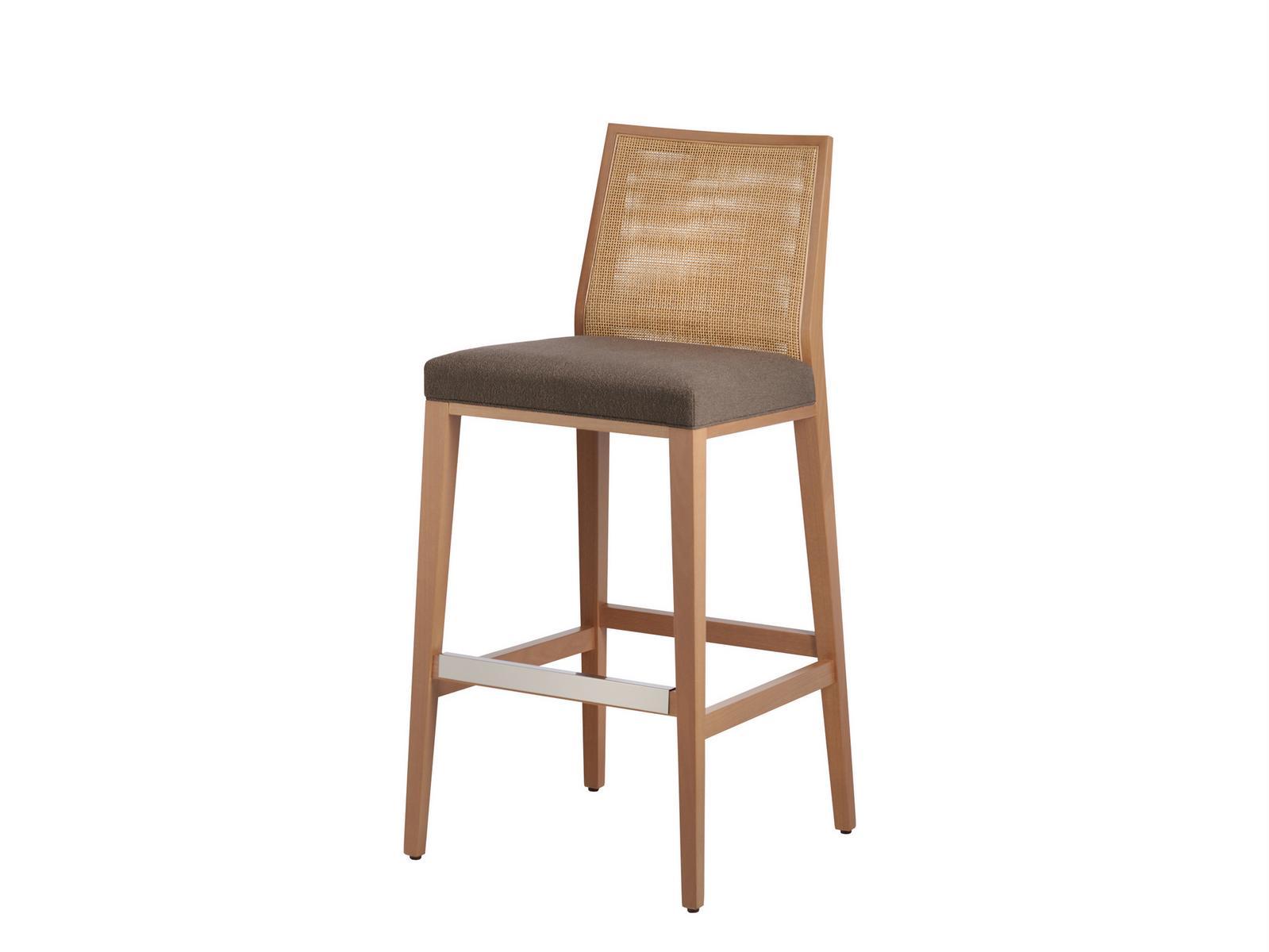 QUEEN Beech stool with back