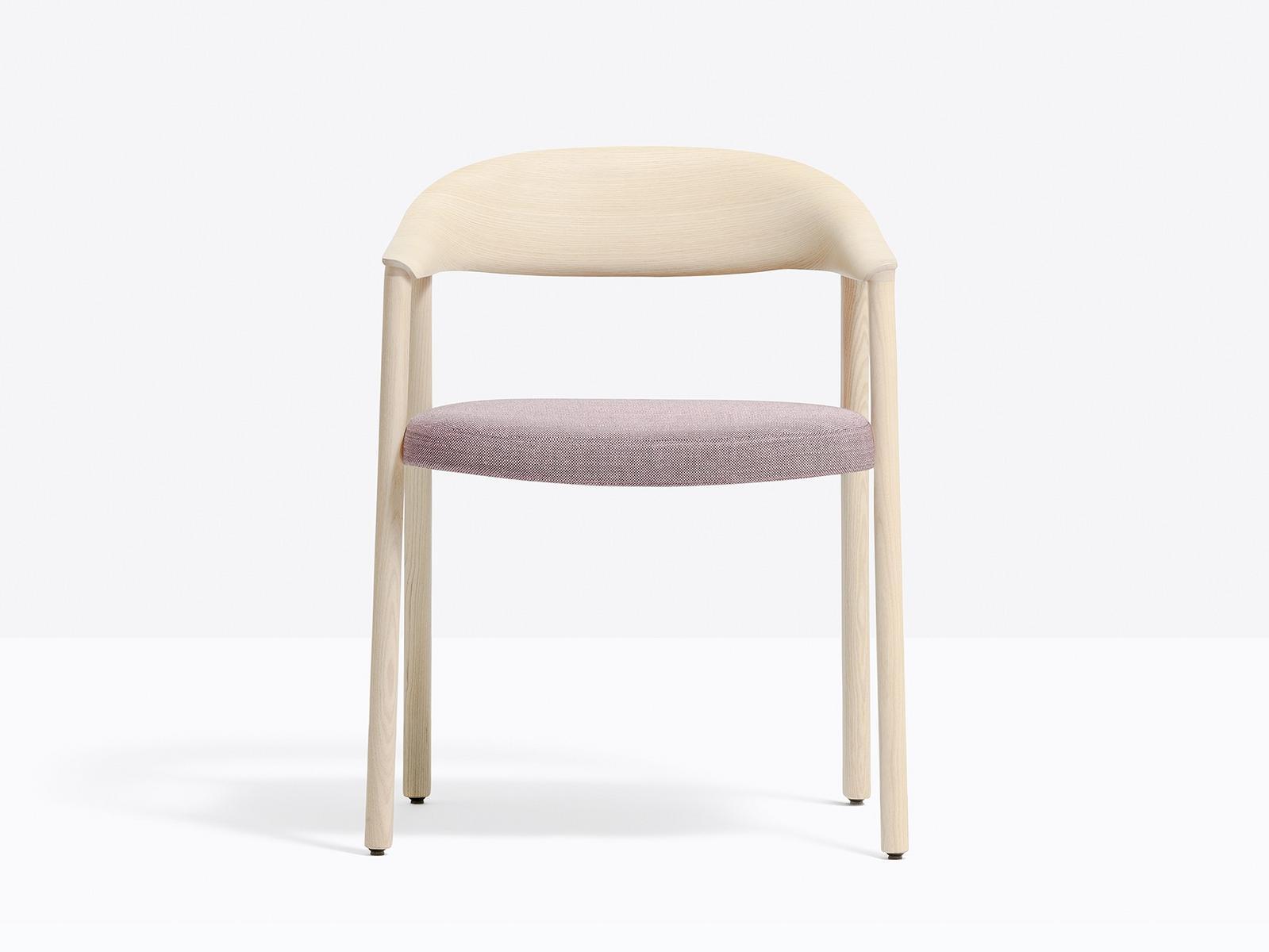 HÉRA 2865 Ash chair with armrests