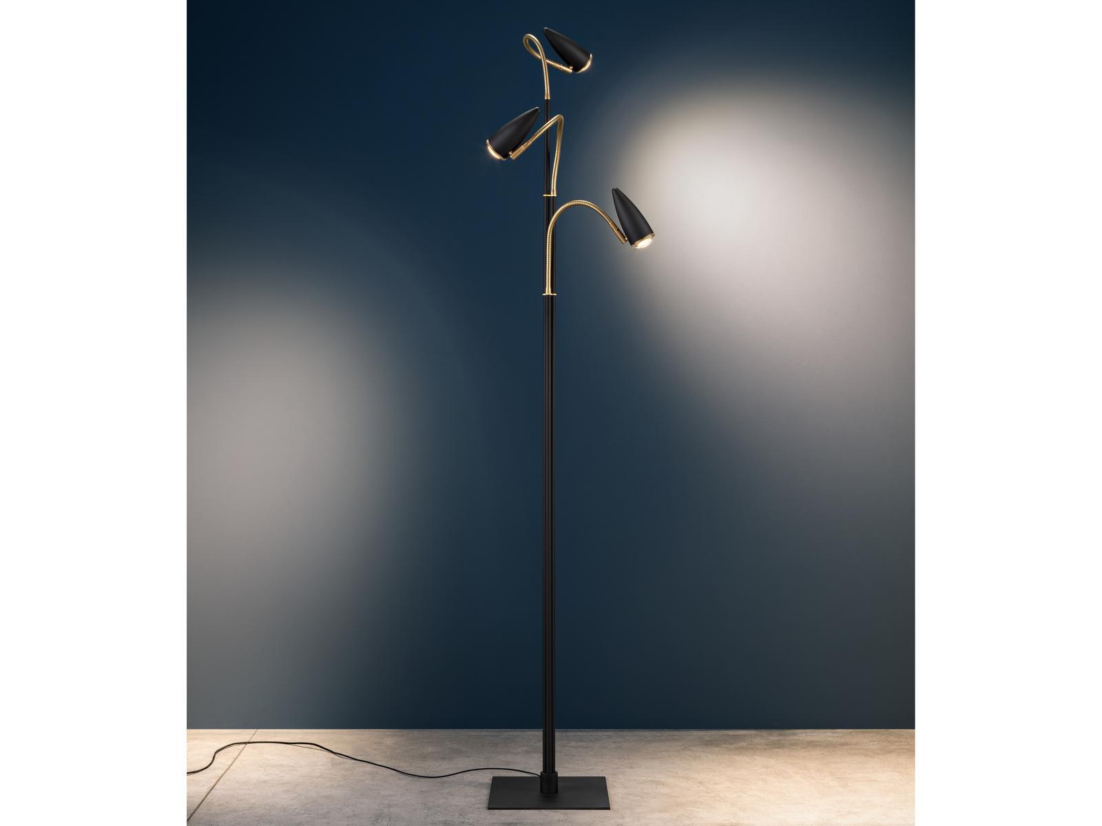 CICLOITALIA FLEX F3 LED floor lamp with swing arm