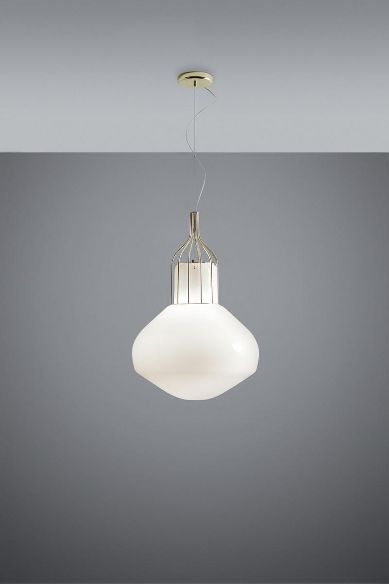 AÉROSTAT Blown glass pendant lamp