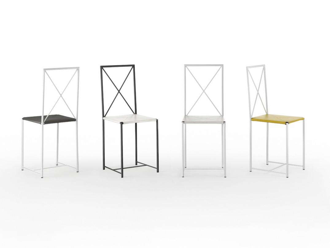 MOKA Open back metal chair
