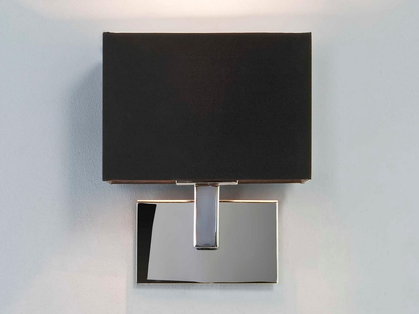 CONNAUGHT Wall lamp in steel and fabric