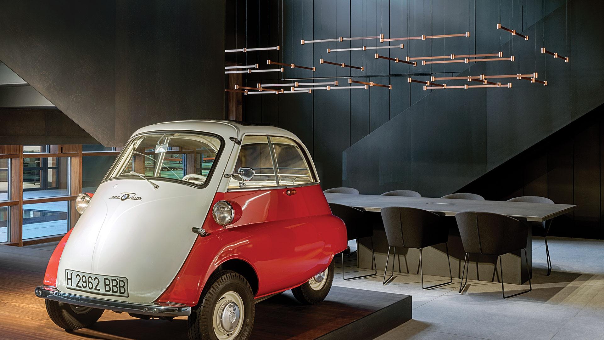 ART DIRECT &AMP; INDIRECT LED direct-indirect light brass pendant lamp