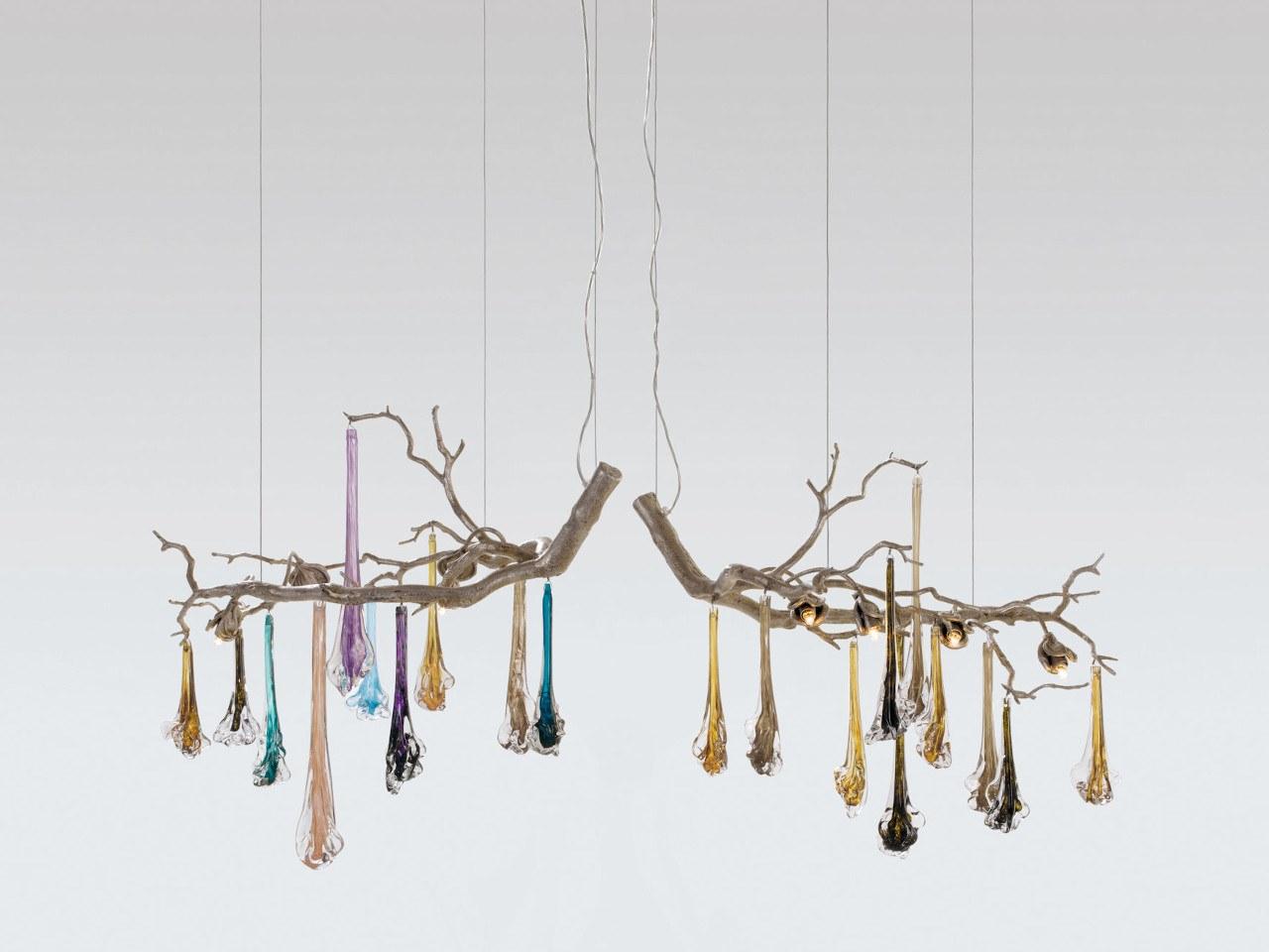 CORAL CT3393/4 Handmade bronze pendant lamp