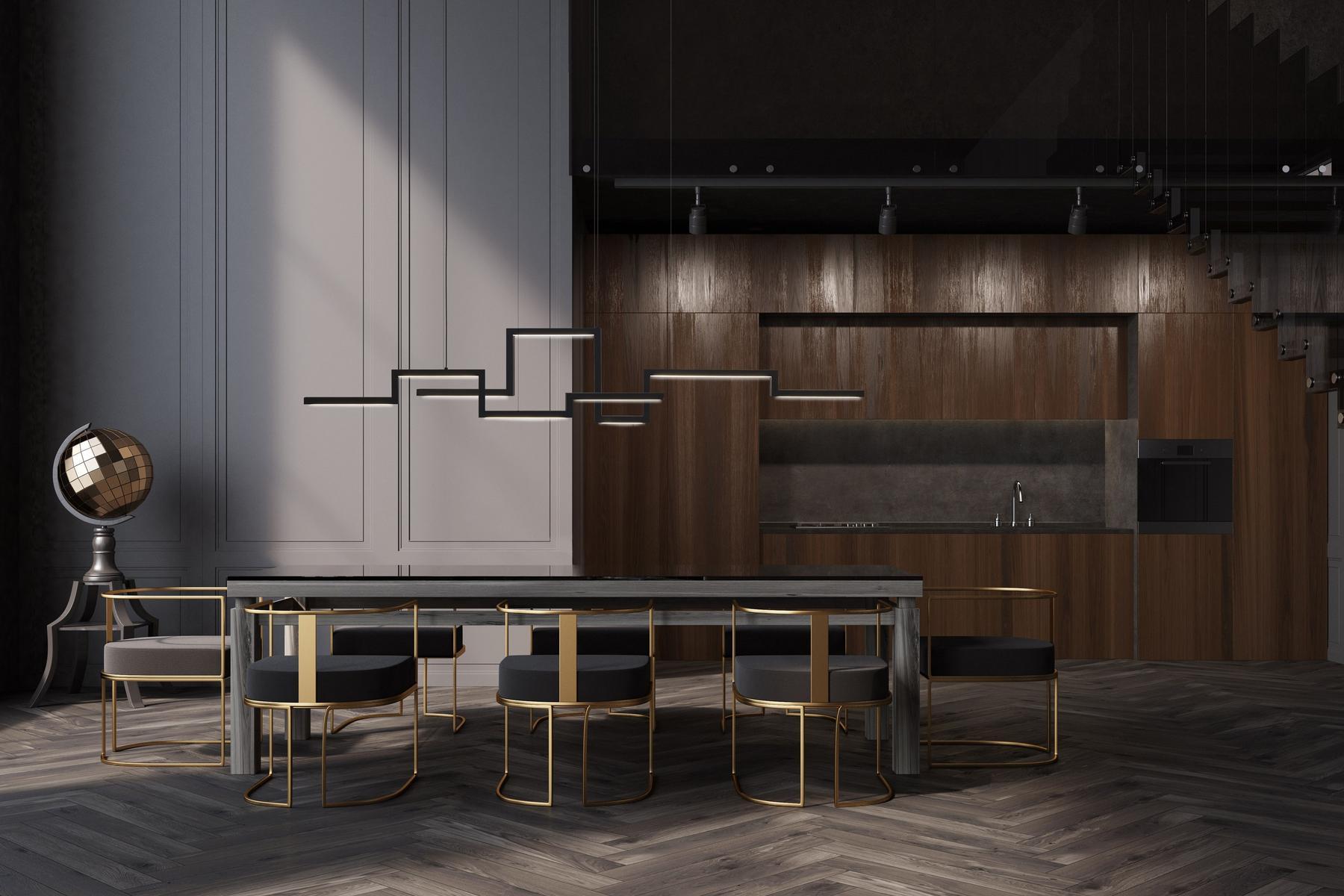 ARTYS H4 LED direct light metal pendant lamp