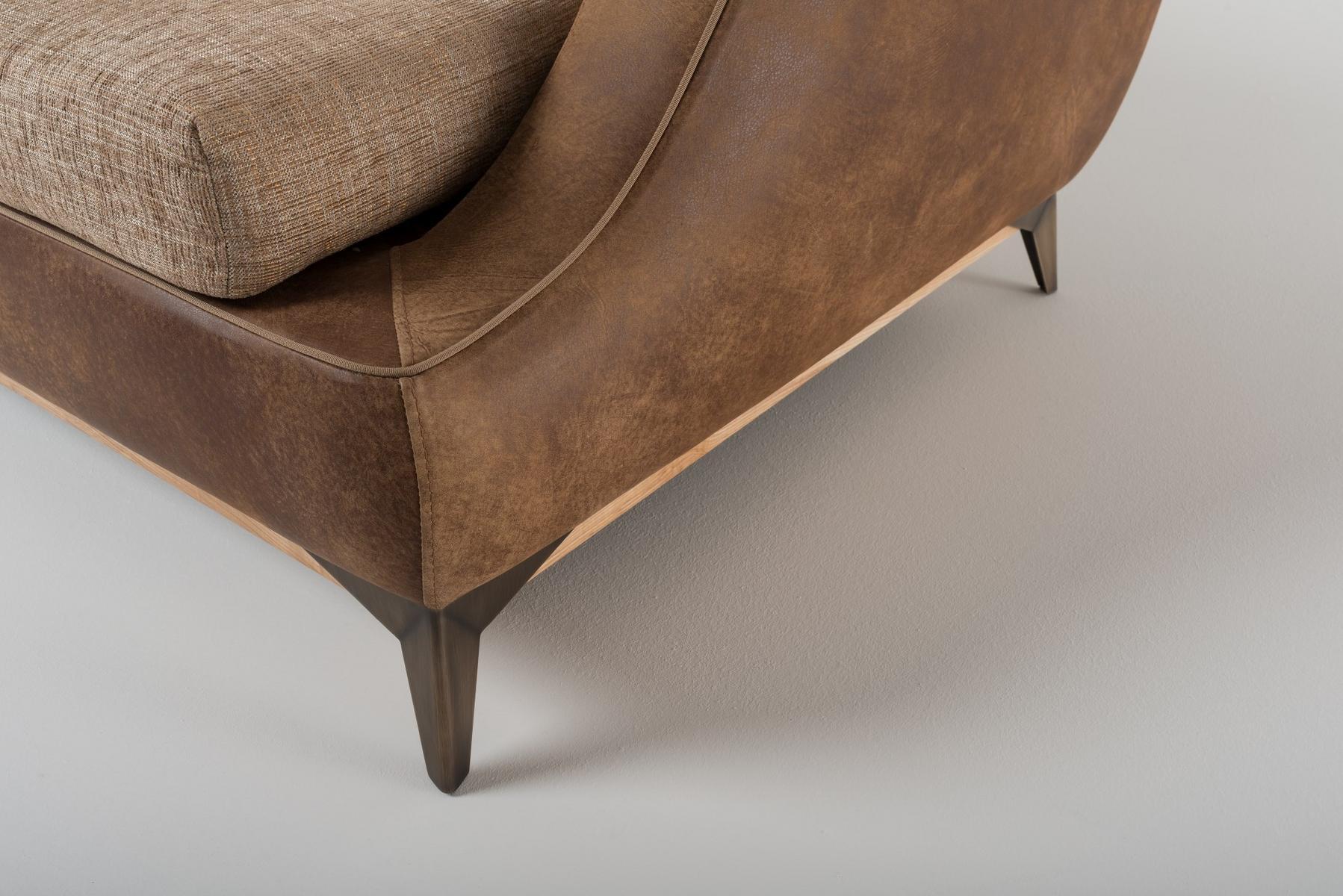 COUCH 3 seater cotton sofa