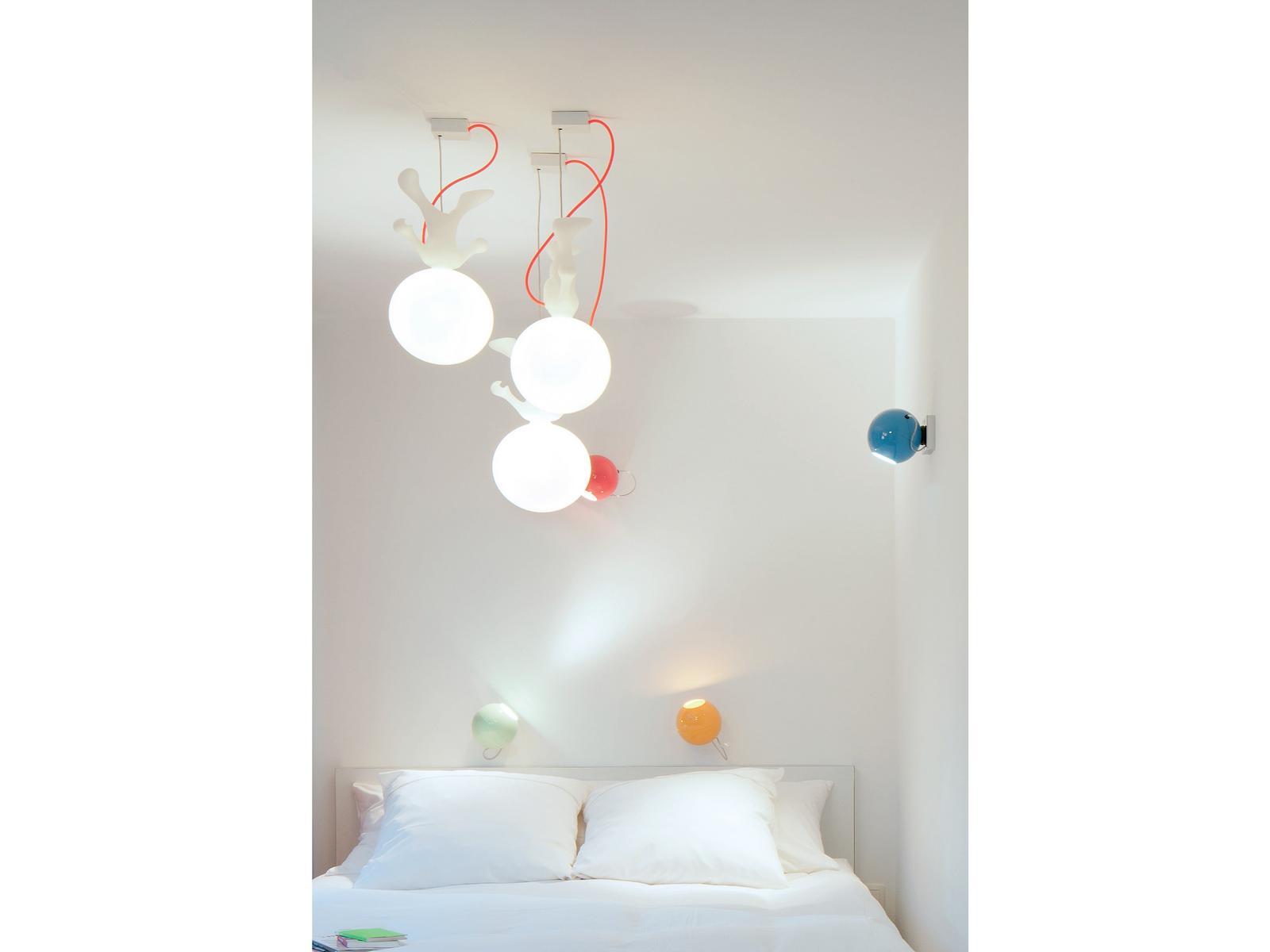 SPACEWALKER RGB polyethylene pendant lamp
