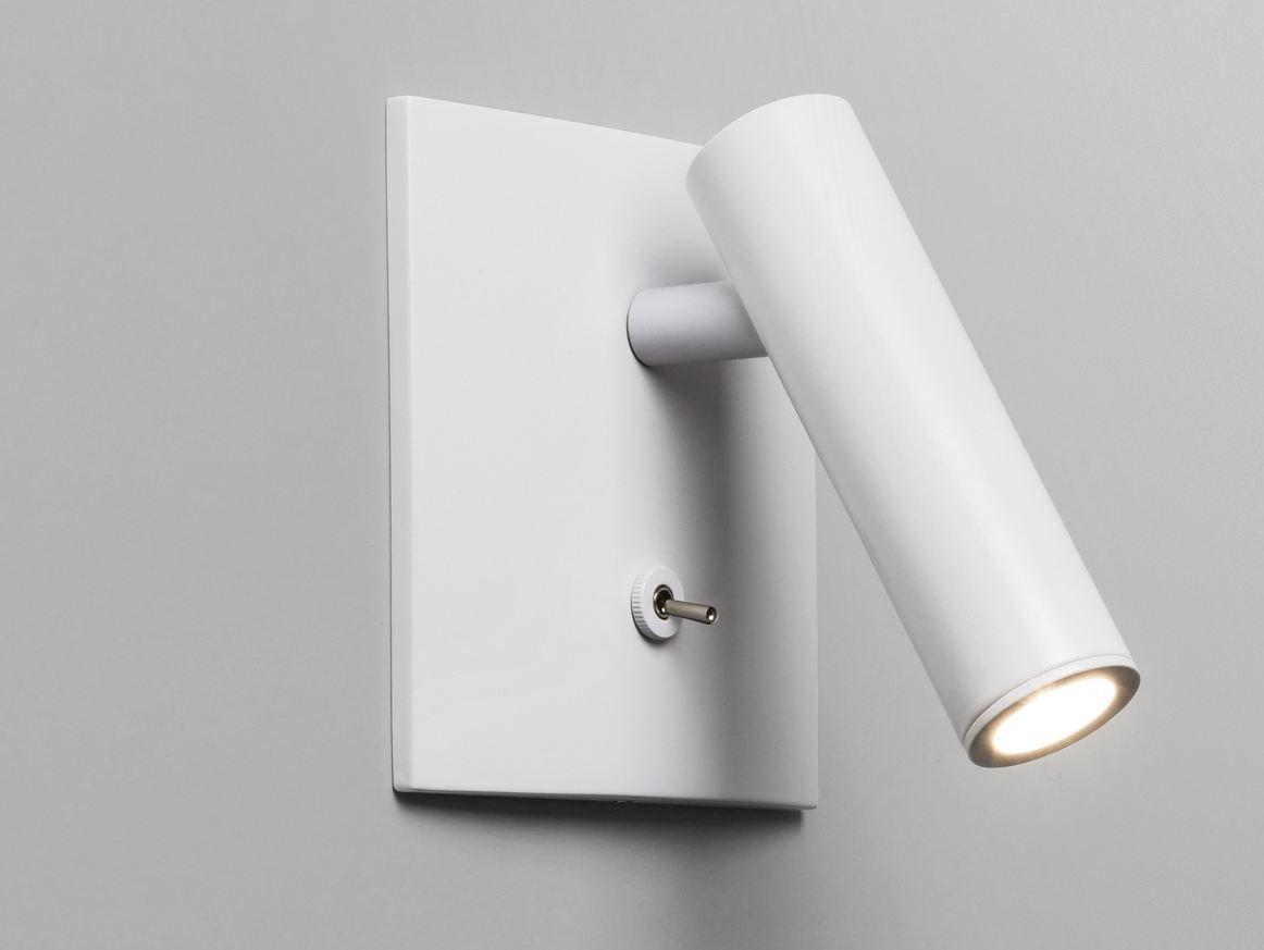 ENNA SQUARE LED adjustable aluminium wall lamp