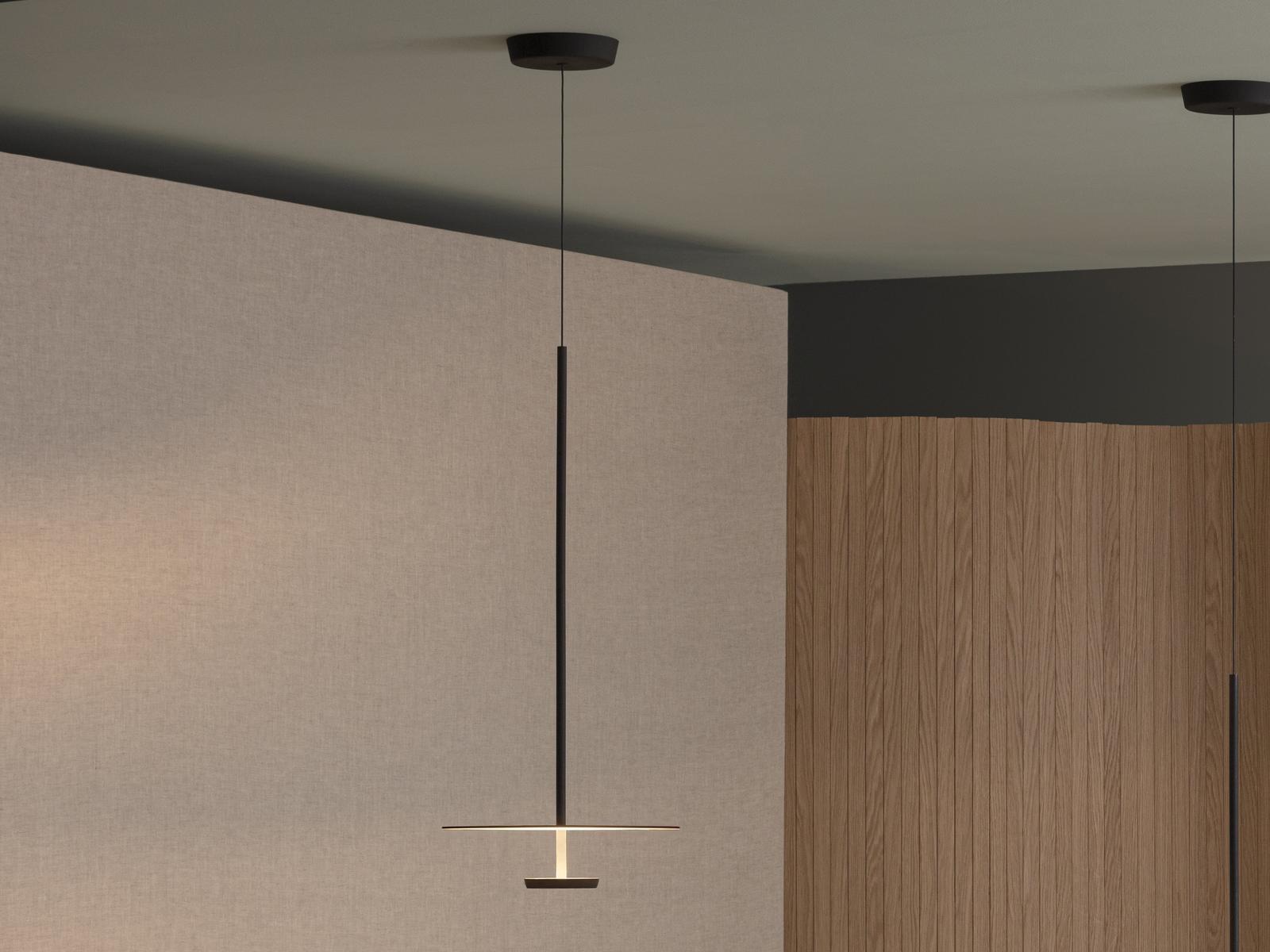 FLAT 5935 LED metal pendant lamp