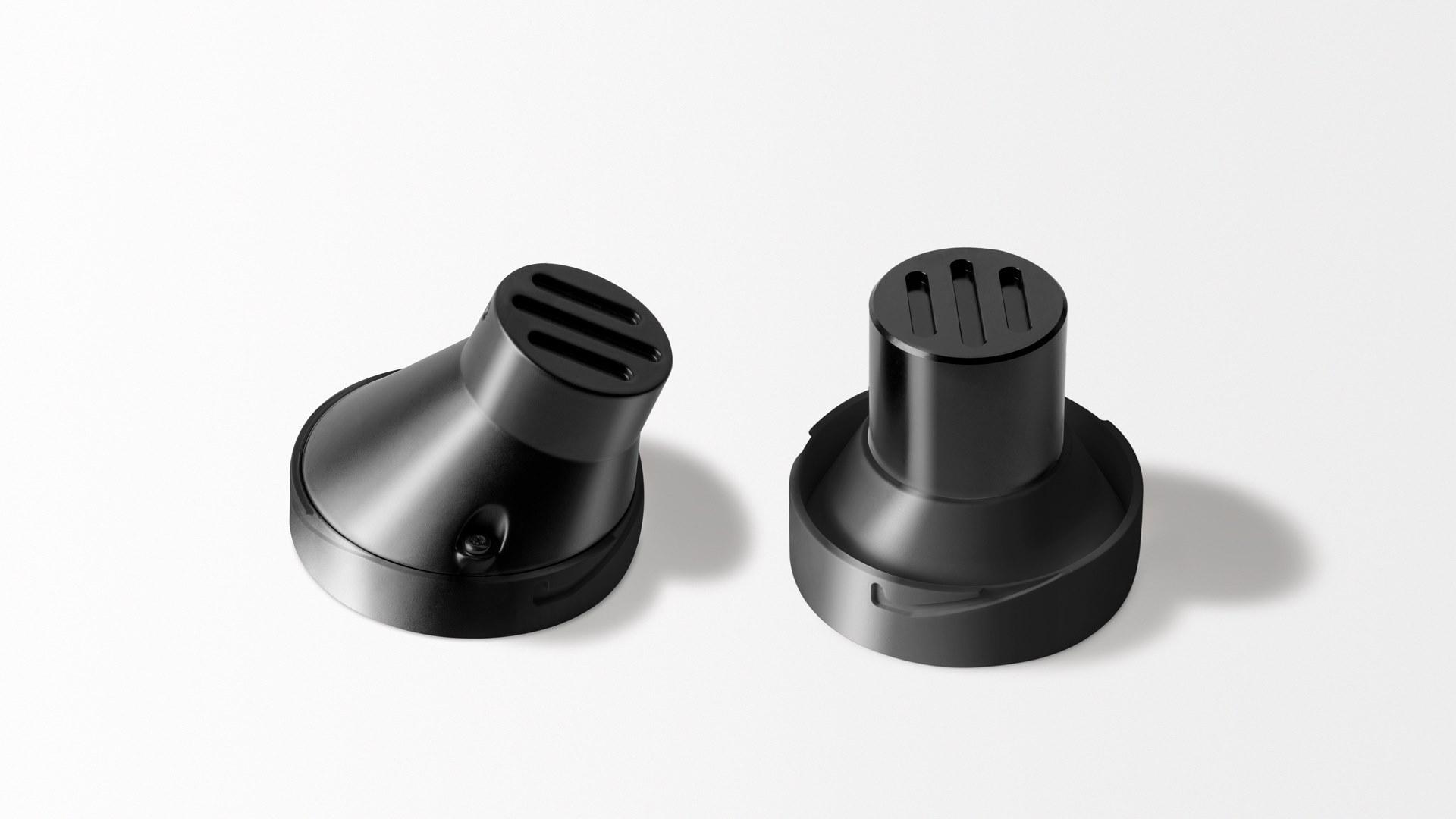 SHOT LIGHT M ASYMMETRIC TRIMLESS LED round recessed aluminium spotlight