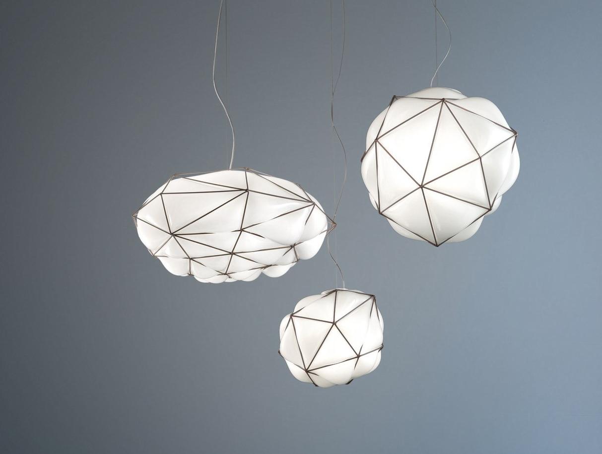 SEMAI SP Direct light blown glass pendant lamp