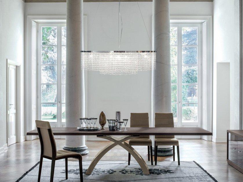 SANTENA Pendant lamp with crystals