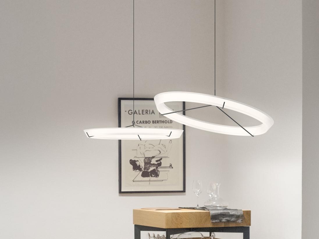 HALO JEWEL 2350_2351 LED steel pendant lamp