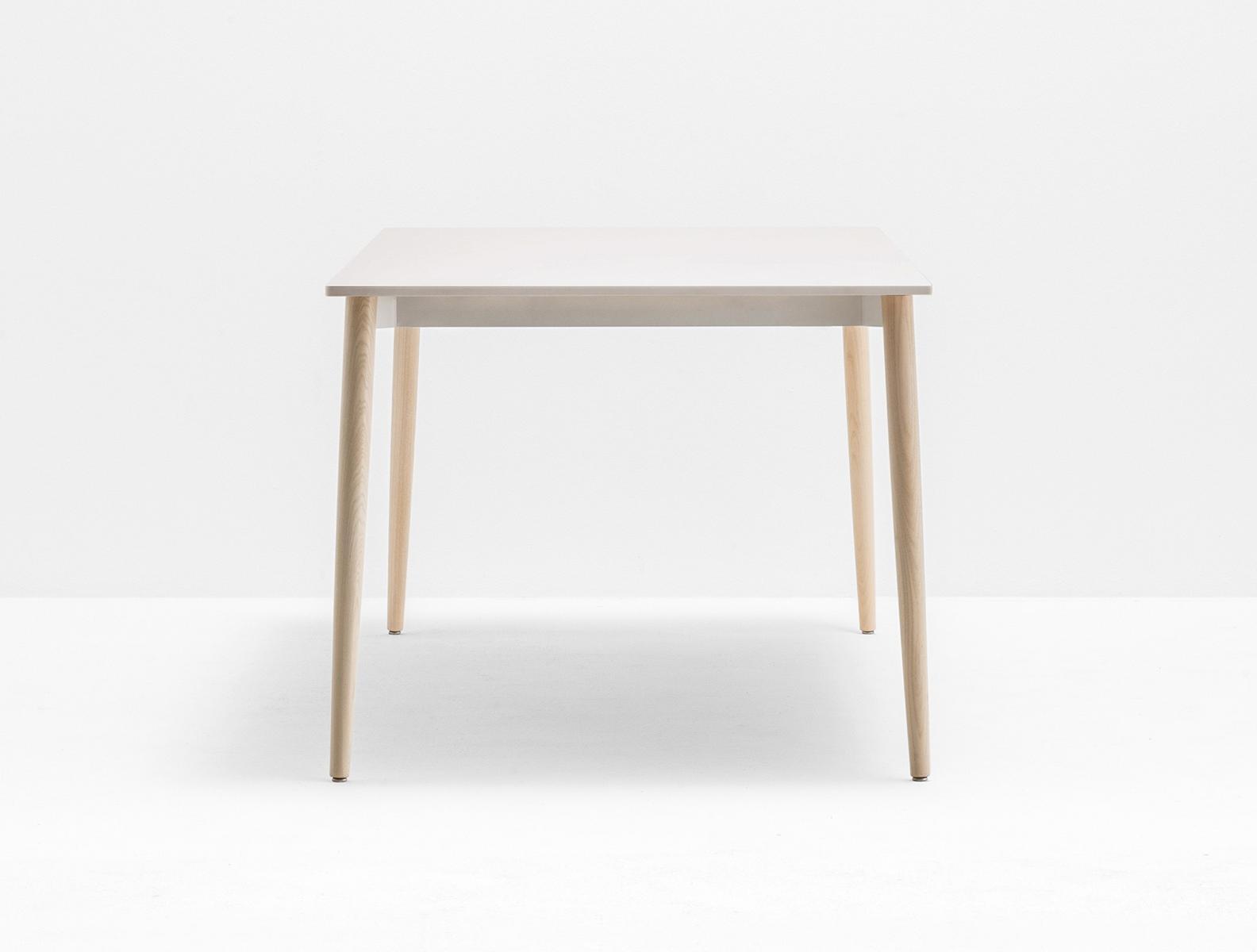 MALMÖ TML Extending rectangular ash table