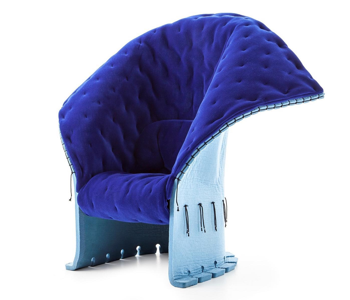 357 FELTRI Wool felt armchair