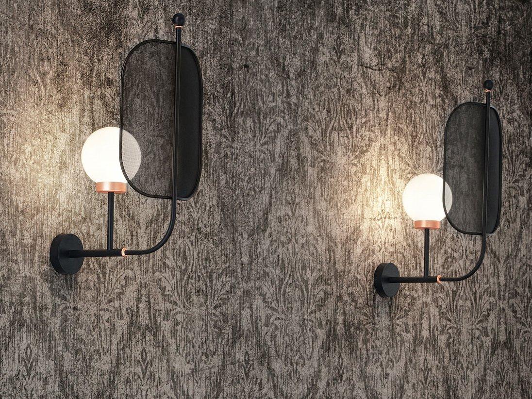 PAPILIO A1G Painted metal wall light