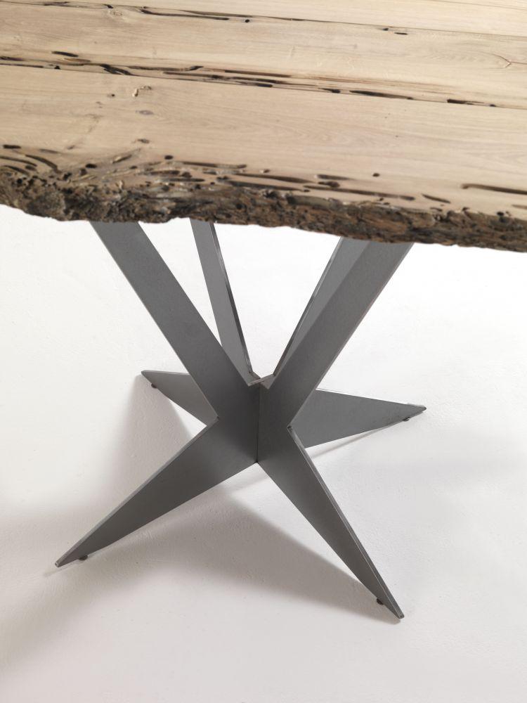 TAVOLO Square metal table