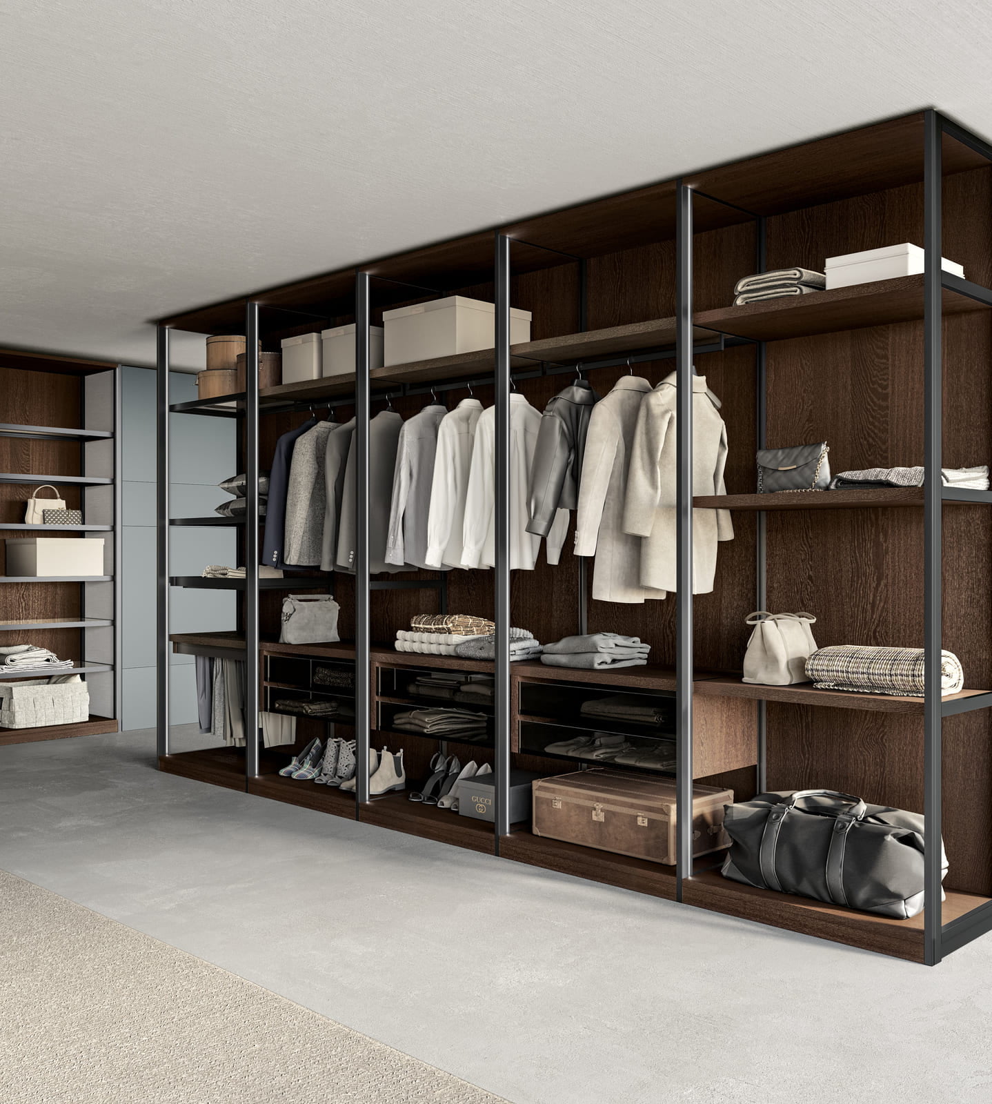 SCENA Modular melamine closet