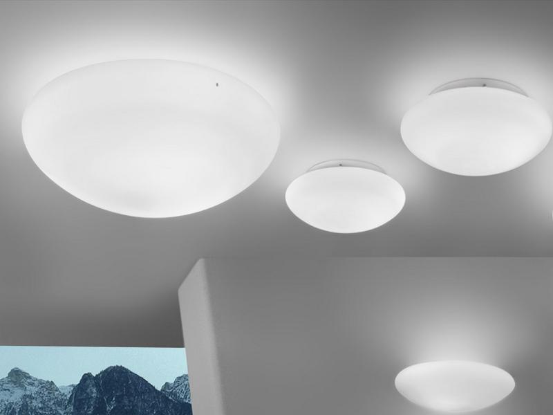BIANCA PP/PL Glass wall lamp / ceiling lamp