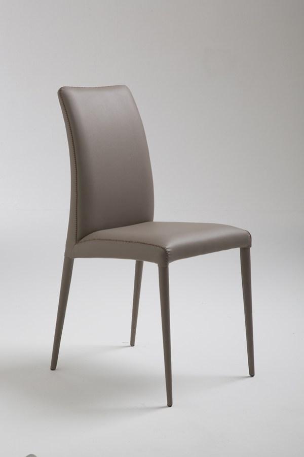 BRUNA FLEX Leather restaurant chair