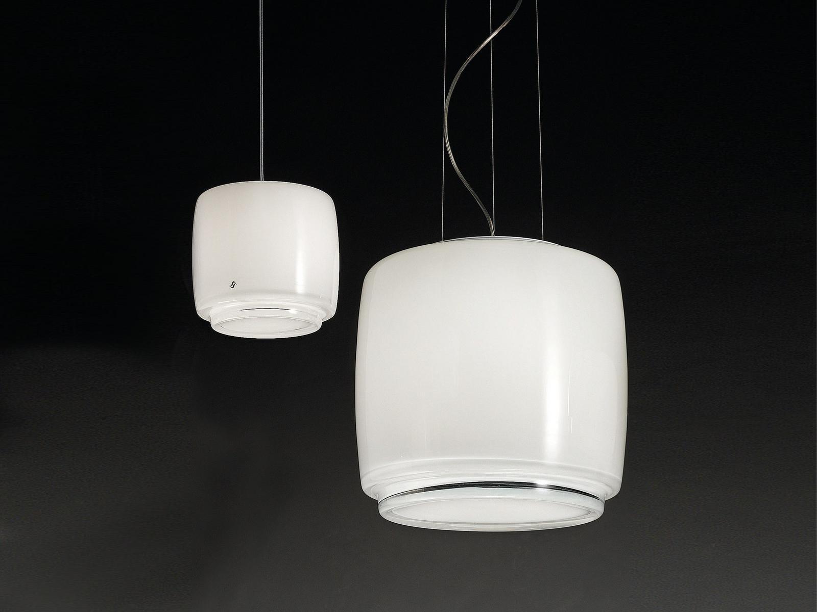 BOT SP Blown glass pendant lamp
