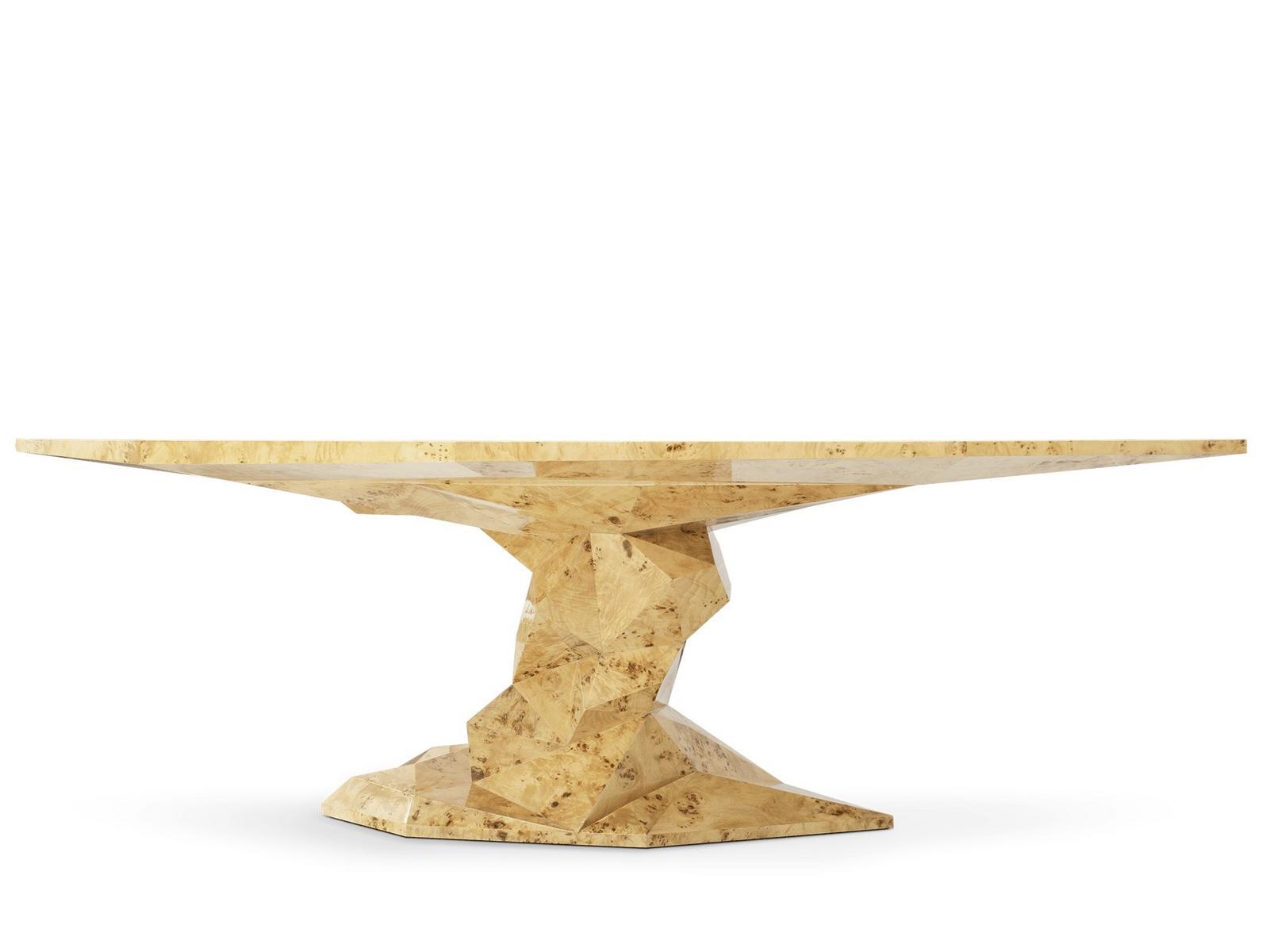 BONSAI POPLAR ROOT Wooden dining table