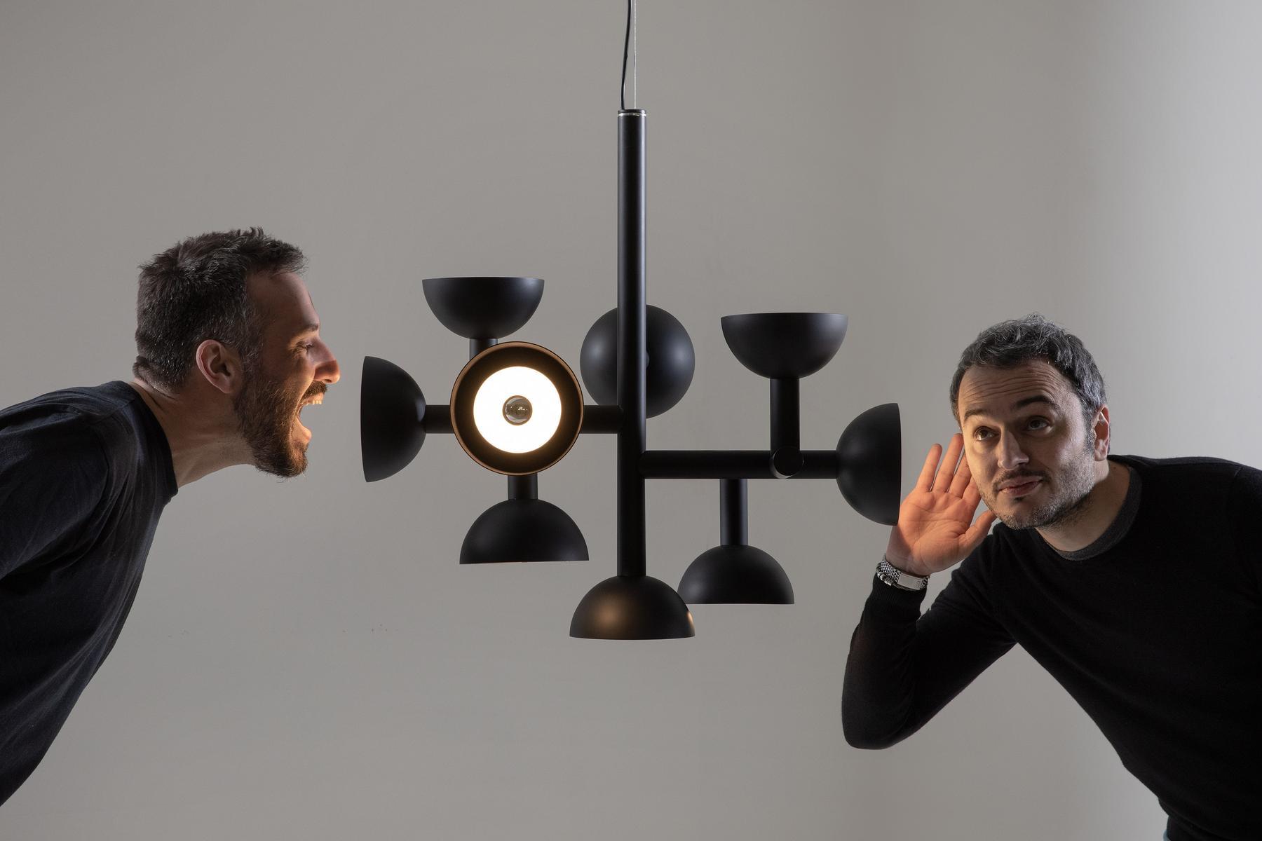 SIBILLA Aluminium pendant lamp