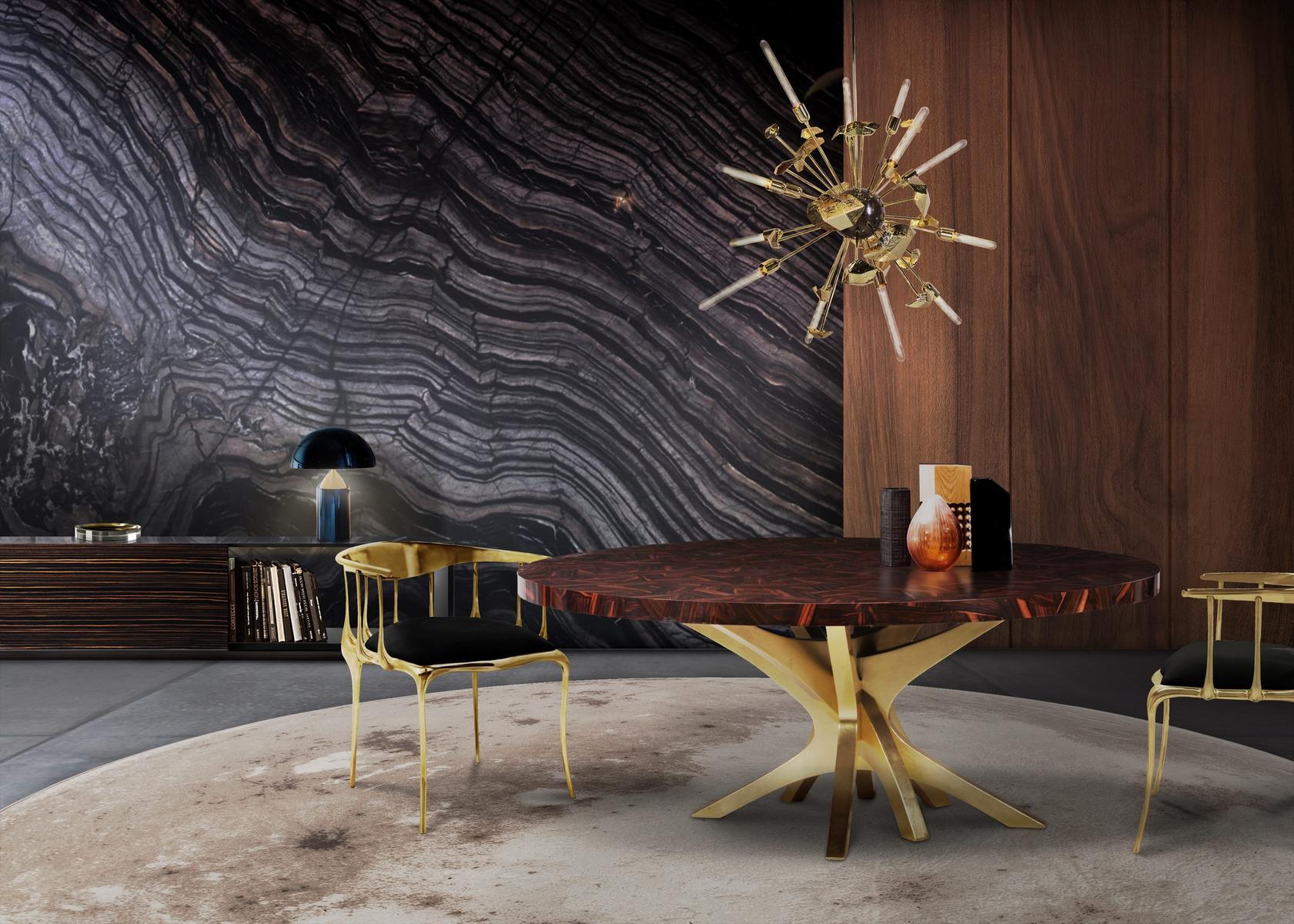 SUPERNOVA Brass pendant lamp