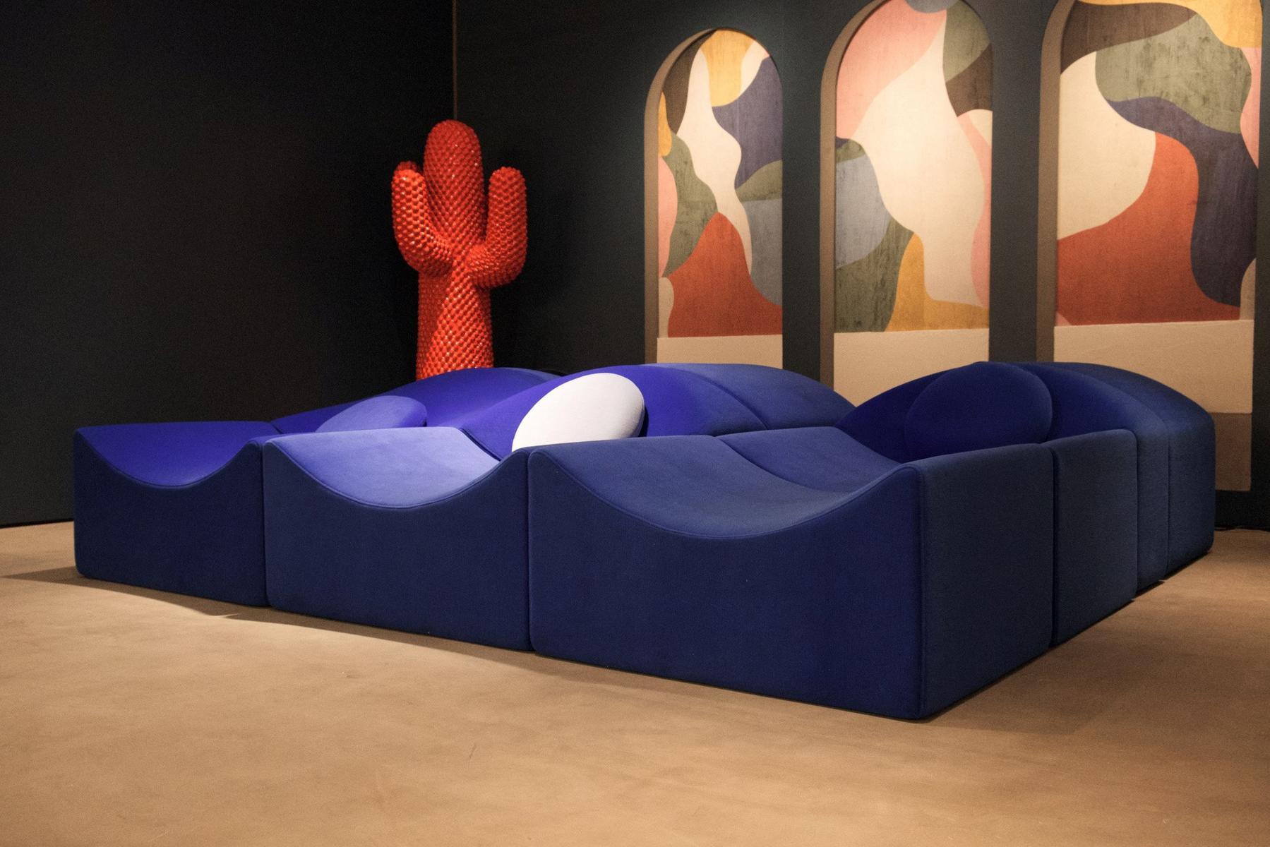 ASMARA Modular fabric sofa