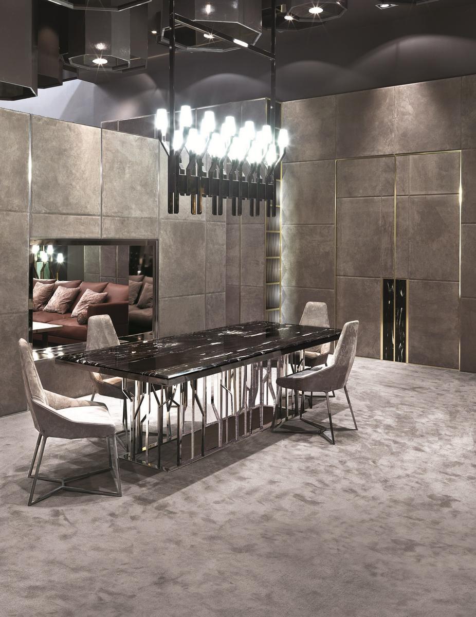 GINZA Rectangular metal table