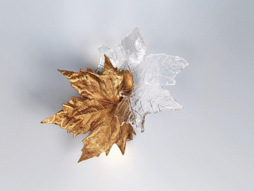FOLIO AP1498/3 LED handmade bronze wall light