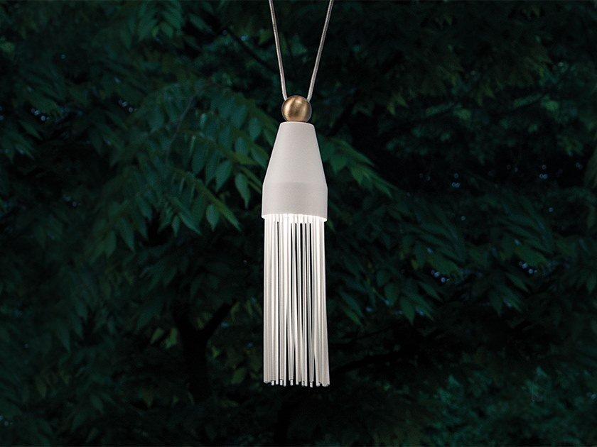 NAPPE N3 LED painted metal pendant lamp