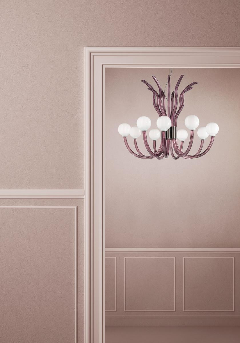 MODÀ Murano glass chandelier