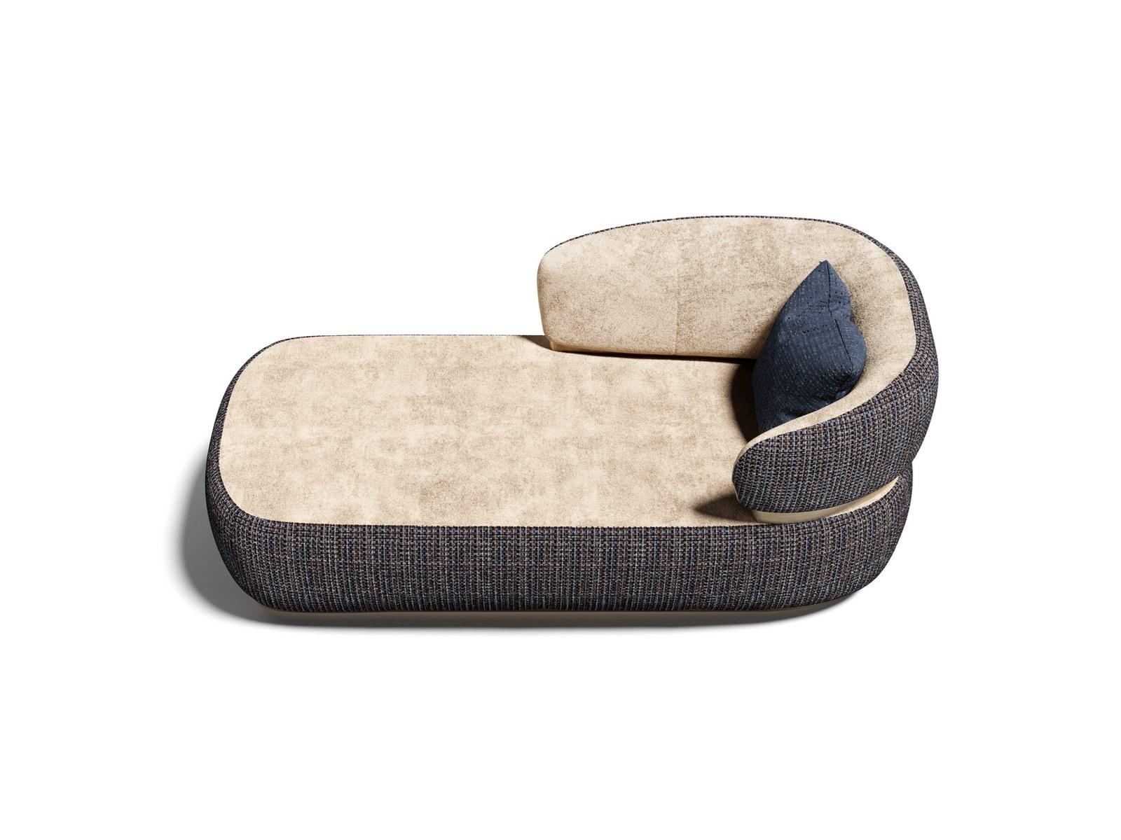BON TON Upholstered fabric day bed