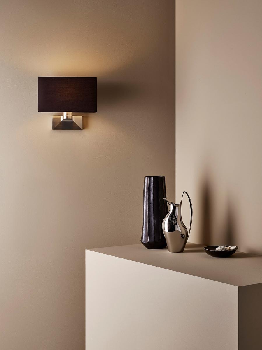 CARMEL LED zinc wall lamp with fixed arm
